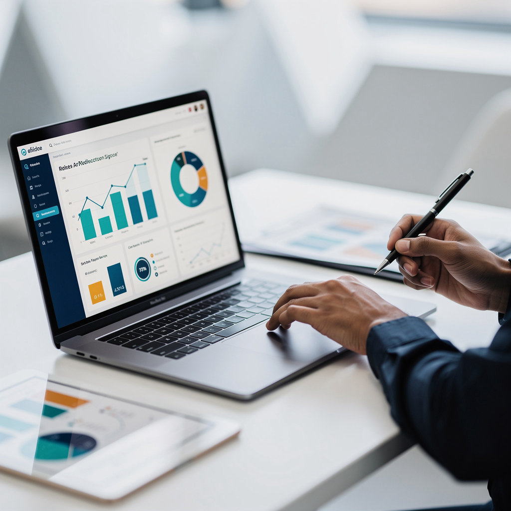 Digiflex Solution case studies showing business growth analytics dashboards and measurable results