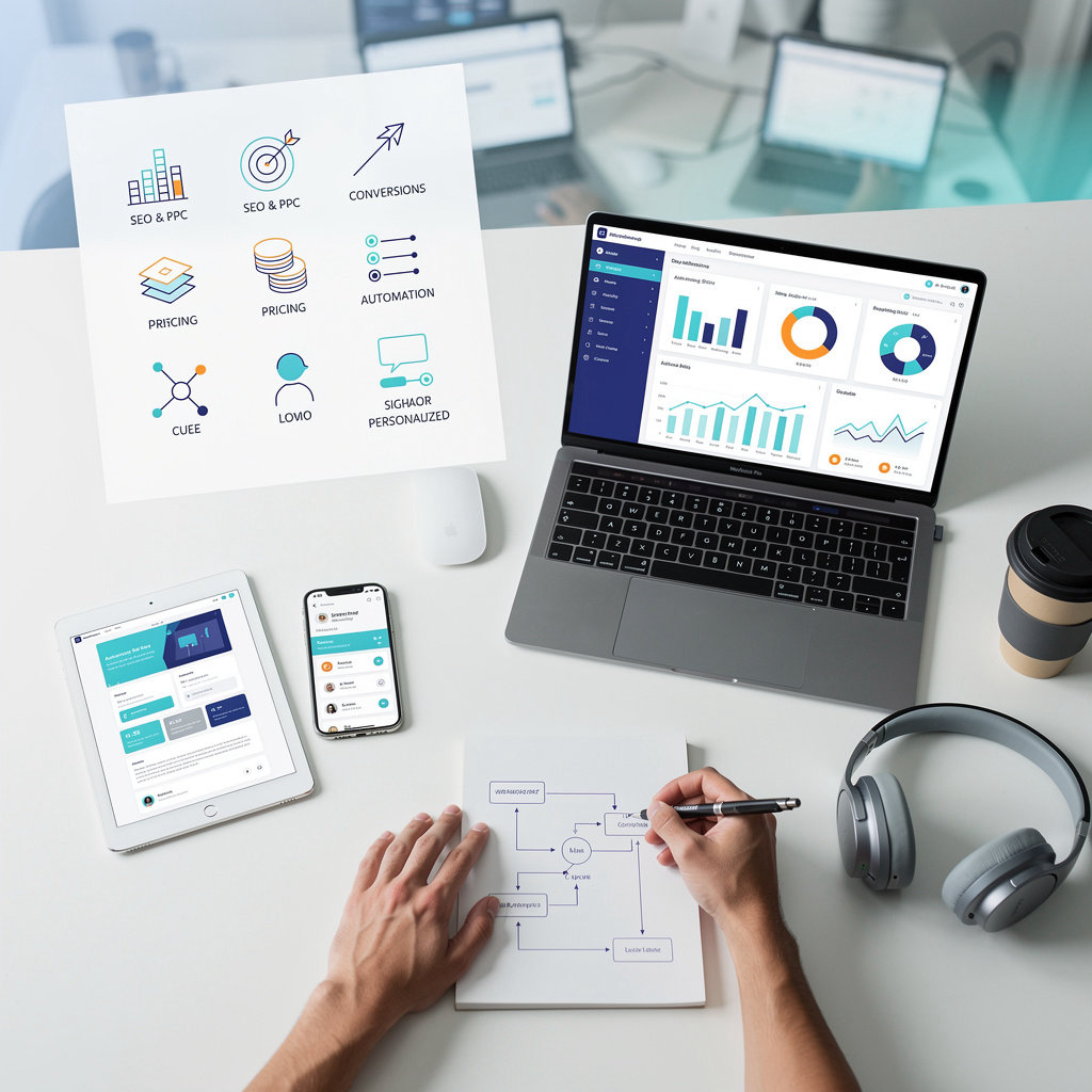 Digiflex Solution team providing integrated digital marketing and web development services for business growth